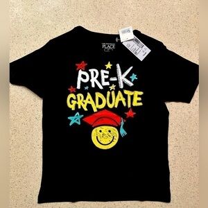 The Children’s Place Pre-K Graduate T-Shirt 3T *NWT